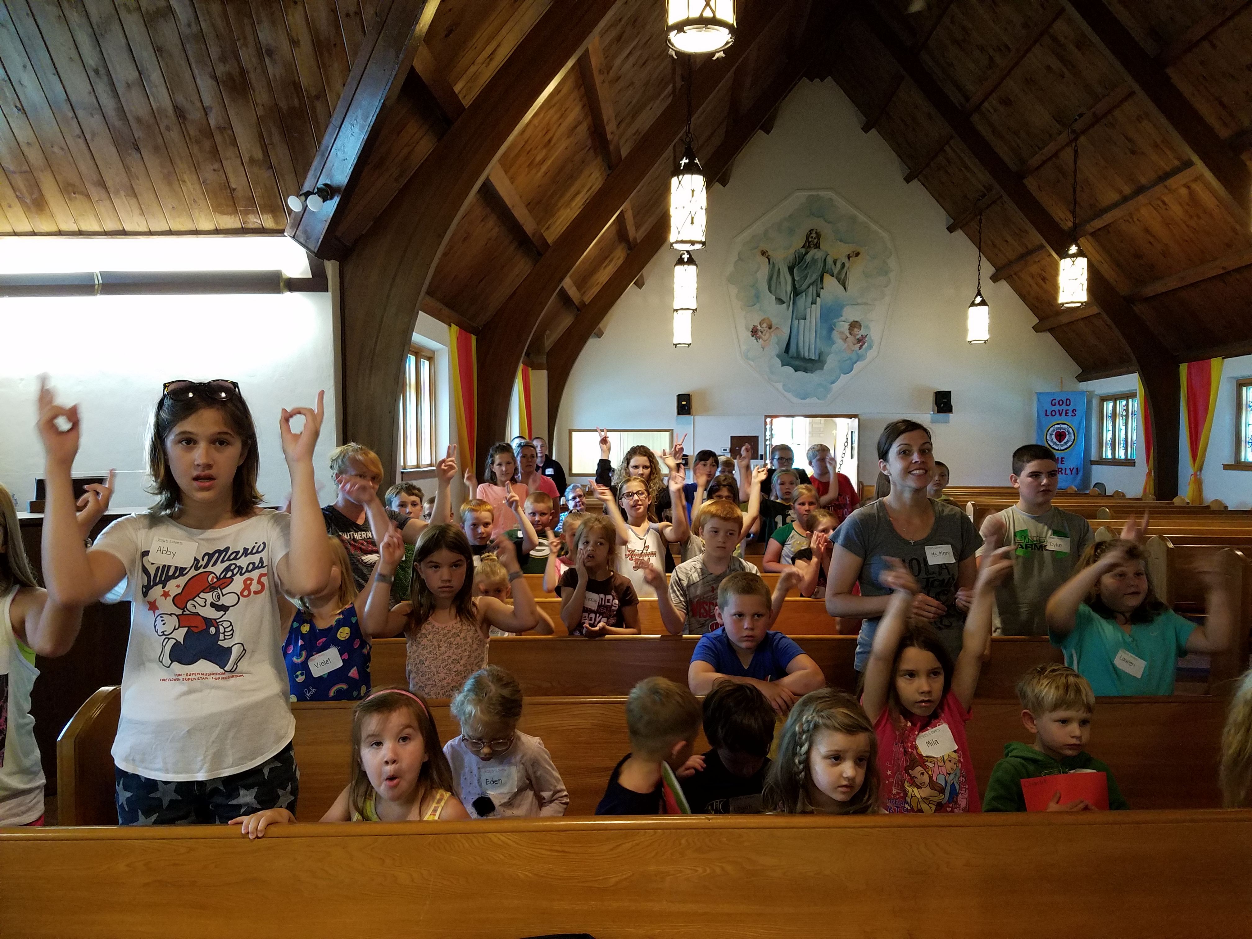 Highlights from Mighty Fortress Vacation Bible School